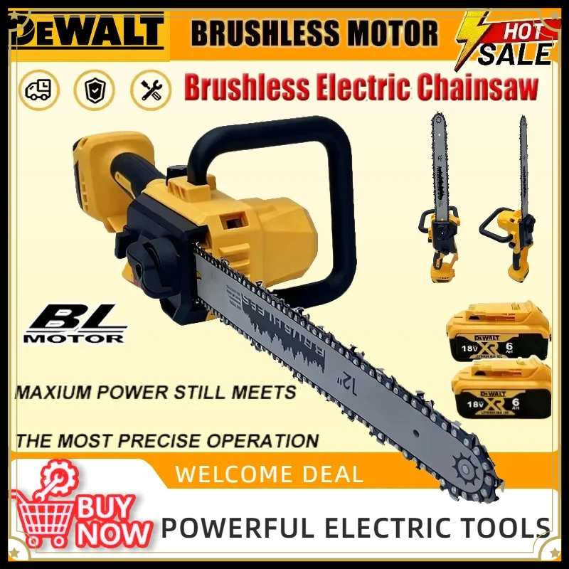 Gardening Tools Battery Powered - DEWALT 20V Fırçasız Akülü Zincirli Testere