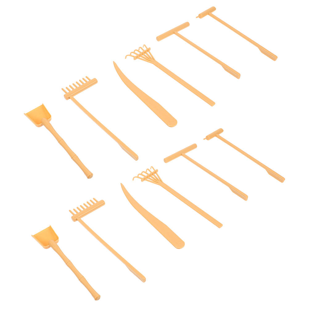 Gardening Tools Drawing - 2 Set Kum Masası Tırmık Seti