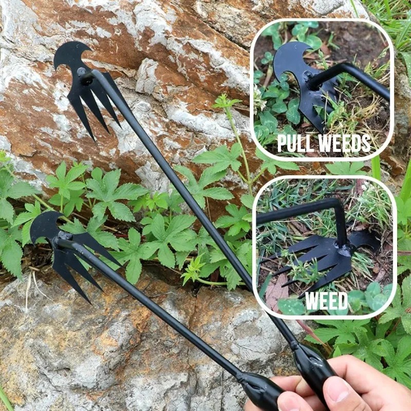 Grass Seed Spreader - 2'si 1 Arada Bahçe Tırmığı Manuel