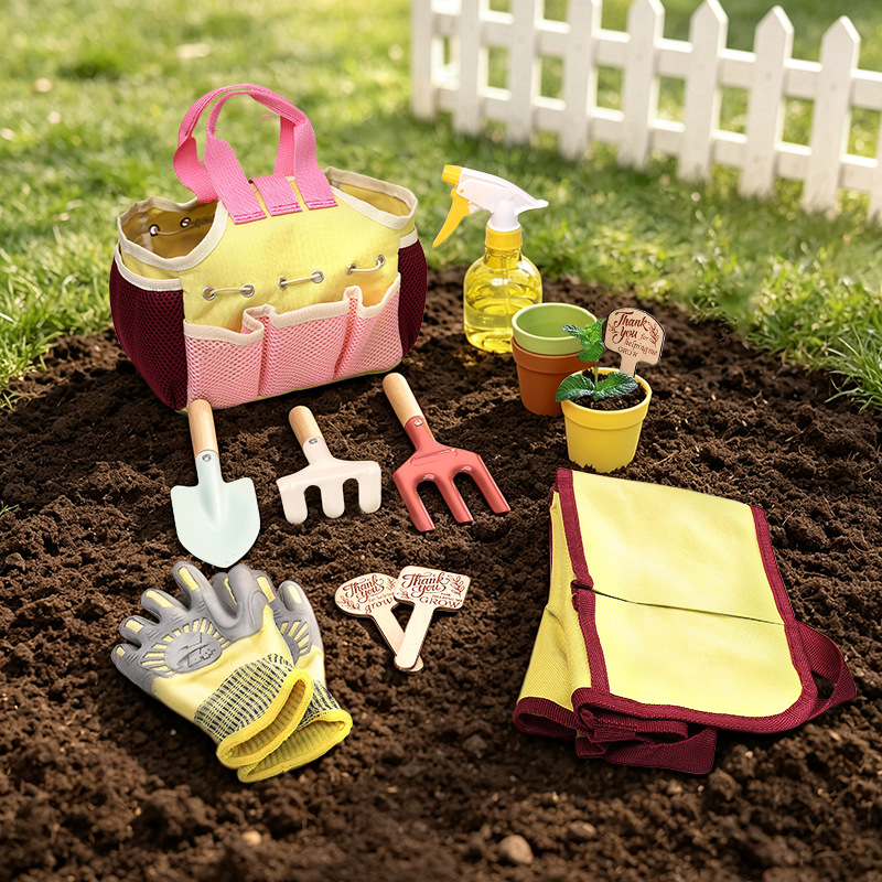 Gardening Tools For Kids - Çocuk Bahçe Alet Seti, Oyuncak Kürek,