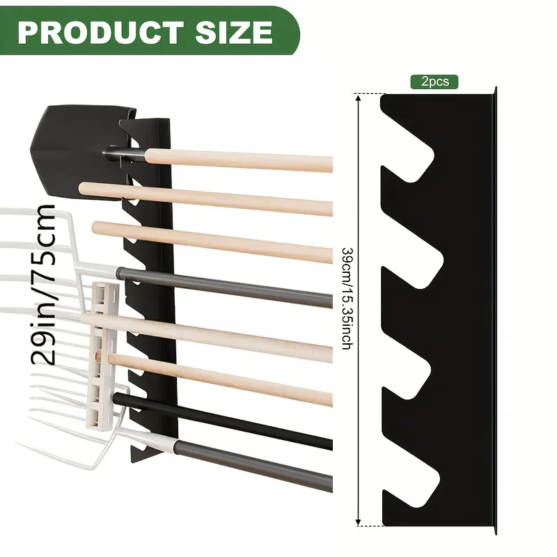 Gardening Tools Organizer - Ağır Hizmet Tipi Metal Bahçe Alet
