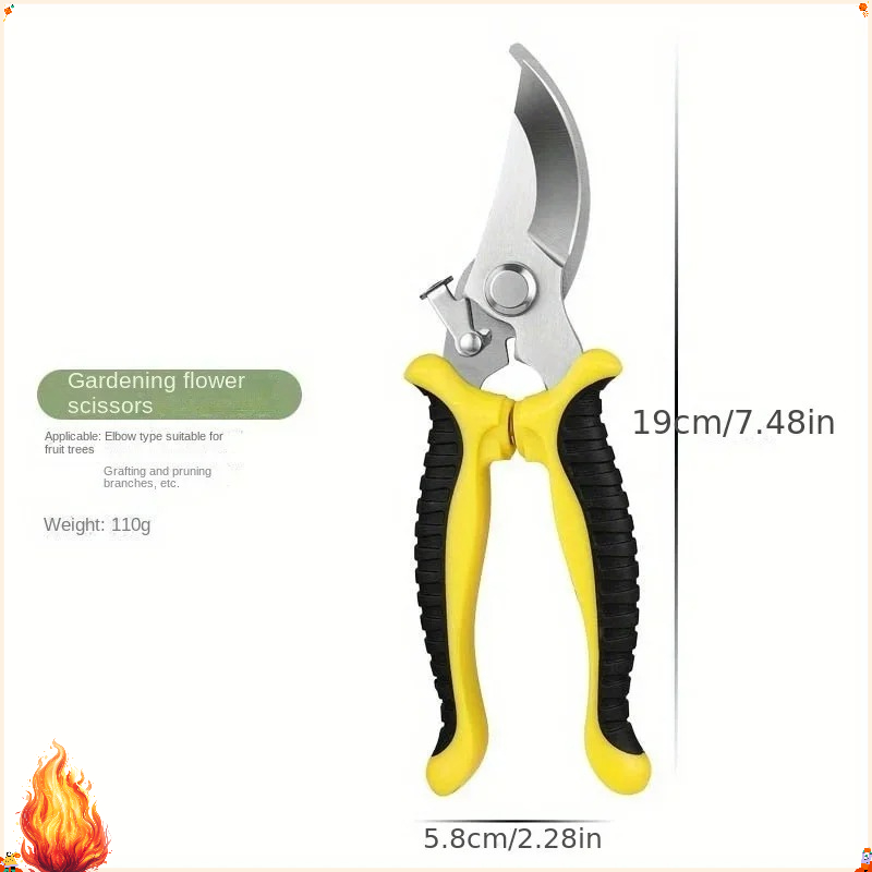 Gardening Tools Pink - Dayanıklı Keskin Bahçe Budama Makası Profesyonel