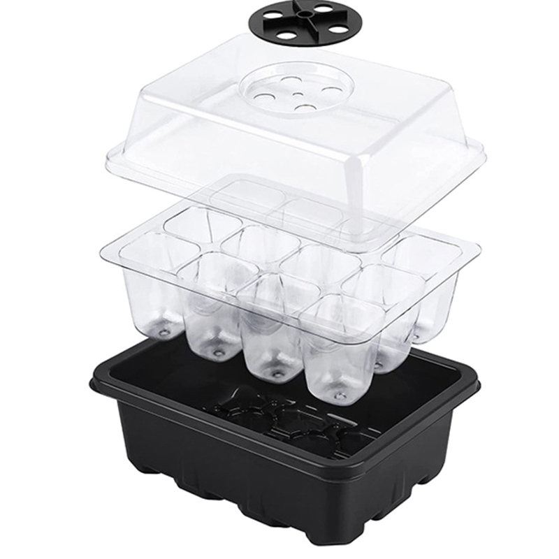 Propagation Tray Dome - 6/12 Delik Tohum Başlangıç Tepsisi Nem