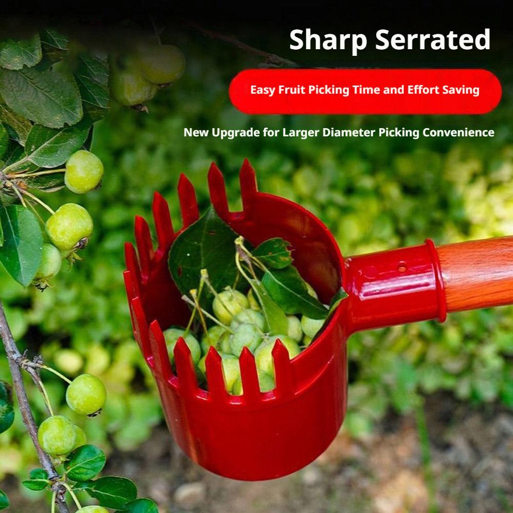Gardening Tools Organizer - Meyve Toplama Aleti Taşınabilir Sepet Başlıklı
