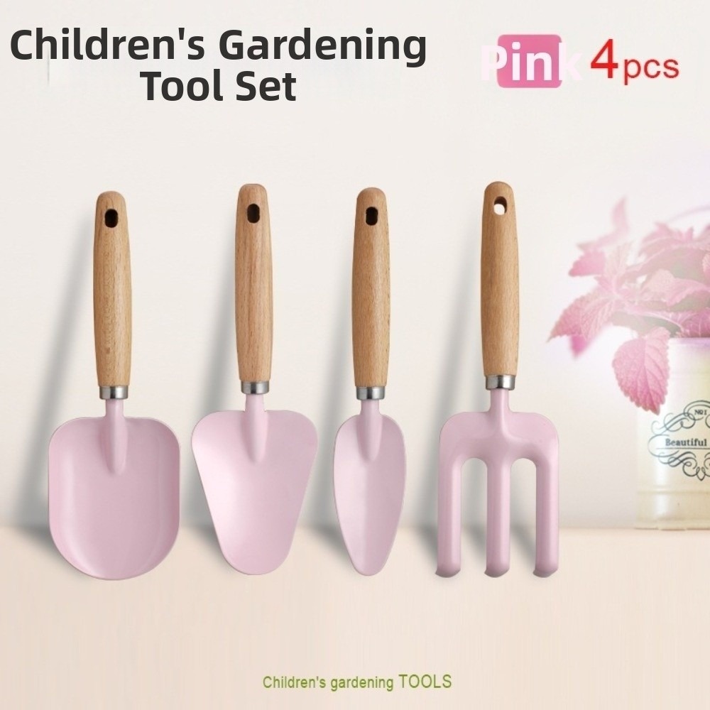 Gardening Tools For Kids - Renkli Çocuk Bahçe Alet Seti Eğitici