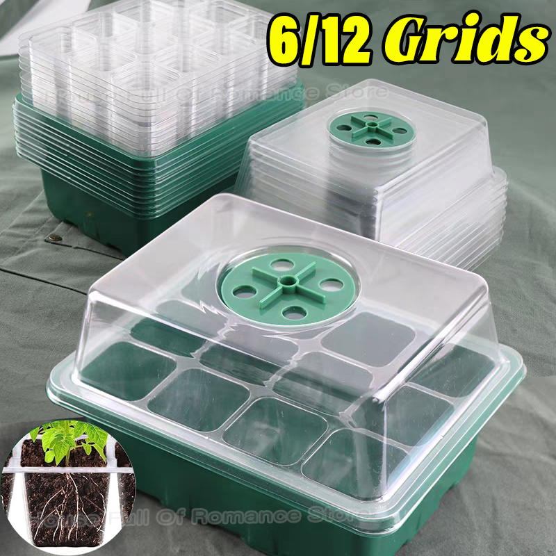 Propagation Tray Dome - Ayarlanabilir Nem Kubbeli ve Tabanlı Yetiştirme