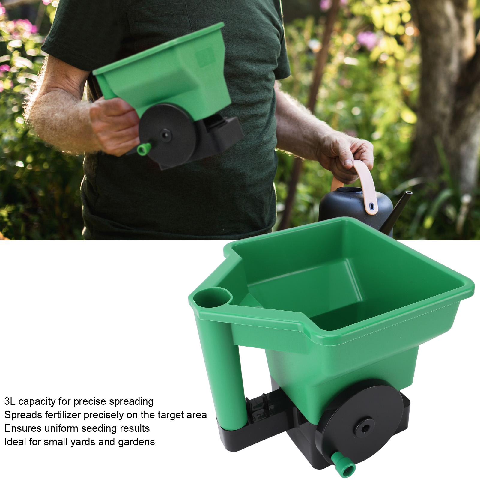Çim Serpme Makinesi El Serpme  - Grass Seed Spreader incelemesi ve fiyatı