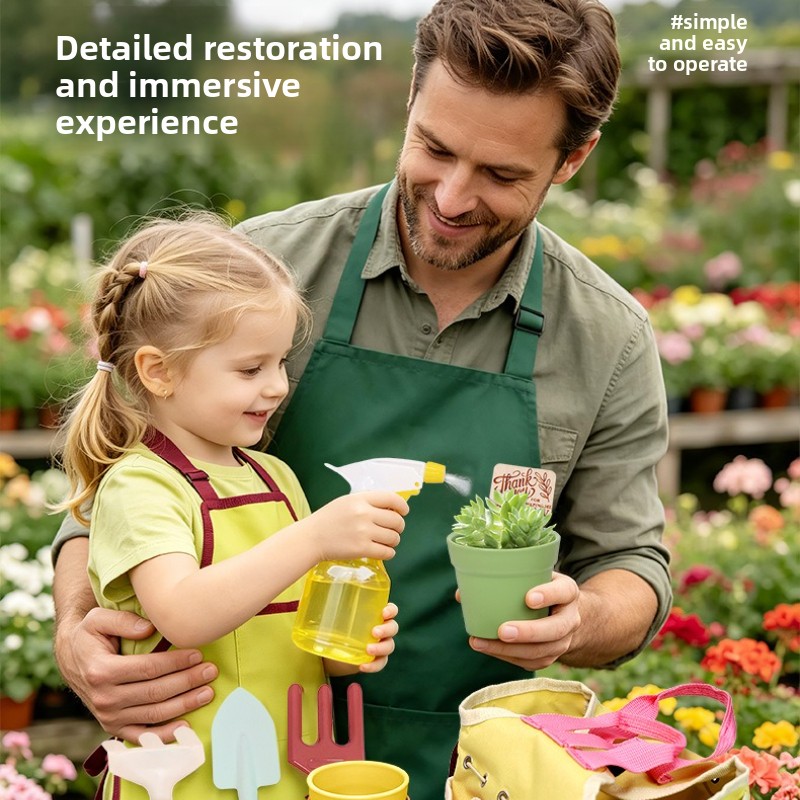 Çocuk Bahçe Alet Seti, Oyuncak - Gardening Tools For Kids incelemesi ve fiyatı