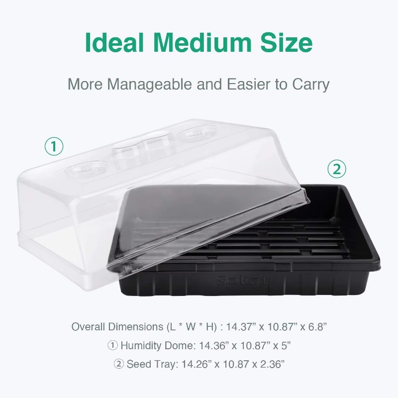 144 hücreli fidanlık tohum baş - Propagation Tray Dome incelemesi ve fiyatı
