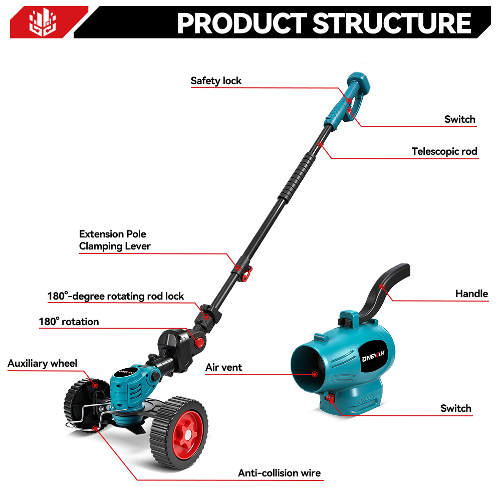 ONEVAN 3IN1 2500W Elektrikli Ç - Gardening Tools Battery Powered incelemesi ve fiyatı