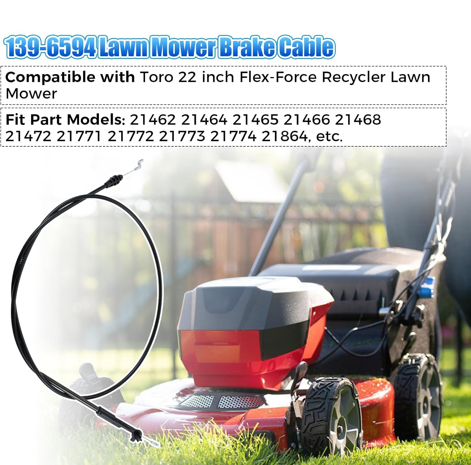 139-6594 PP B&S Fren Kablosu,  - Gardening Tools B&Q incelemesi ve fiyatı