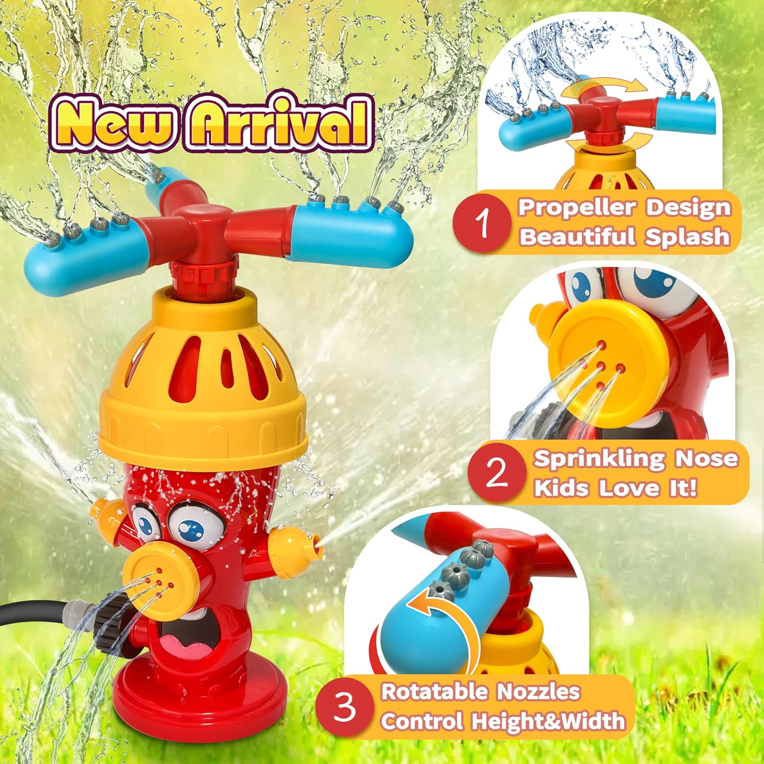 Hidrant yağmurlama su püskürtm - Gardening Tools For Kids incelemesi ve fiyatı