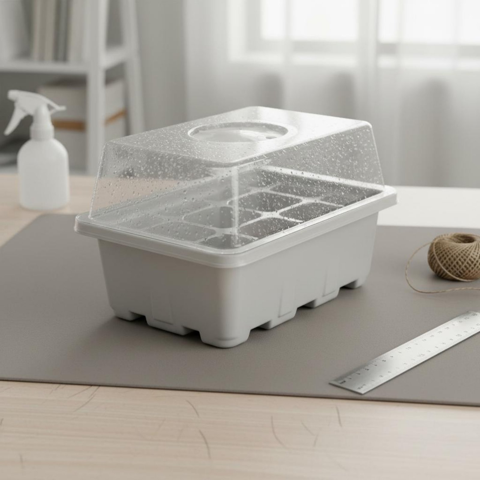 12 Bölmeli Tohum Başlangıç ​​T - Propagation Tray Dome incelemesi ve fiyatı