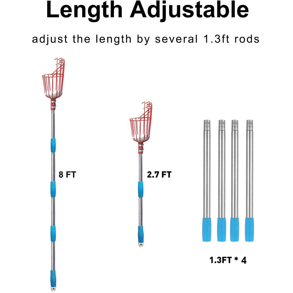 260cm Meyve Toplayıcı, Ayarlan - Gardening Tools Organizer incelemesi ve fiyatı