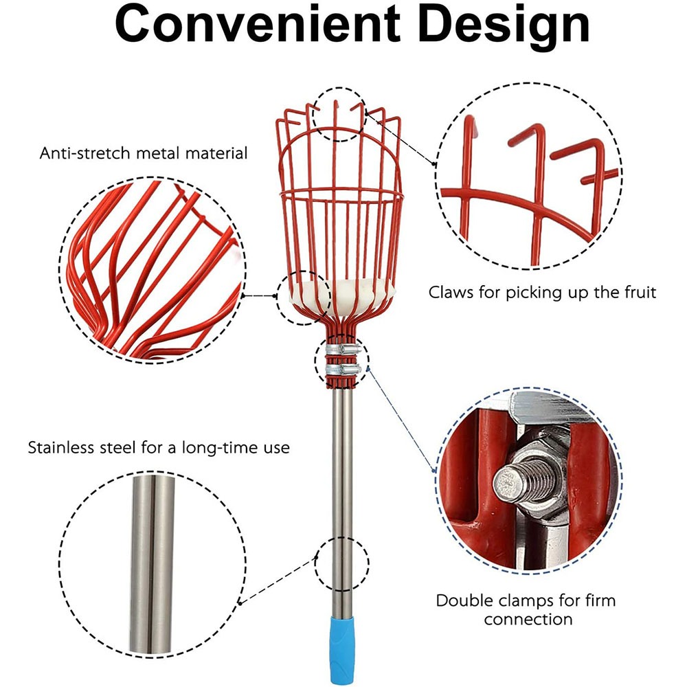 260cm Meyve Toplayıcı, Ayarlan - Gardening Tools Organizer incelemesi ve fiyatı